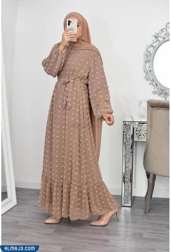 فساتين محجبات خروج تفصيل