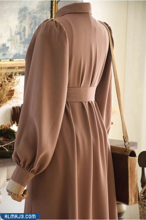 فساتين محجبات خروج تفصيل سادة