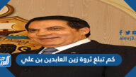 كم تبلغ ثروة زين العابدين بن علي