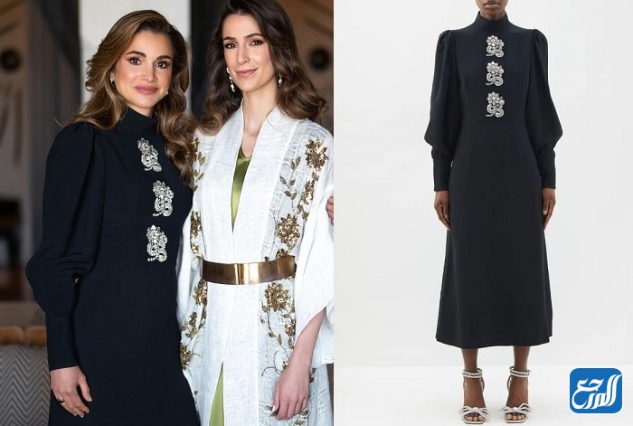 كم سعر فستان الملكة رانيا في خطوبة ابنها الامير حسين
