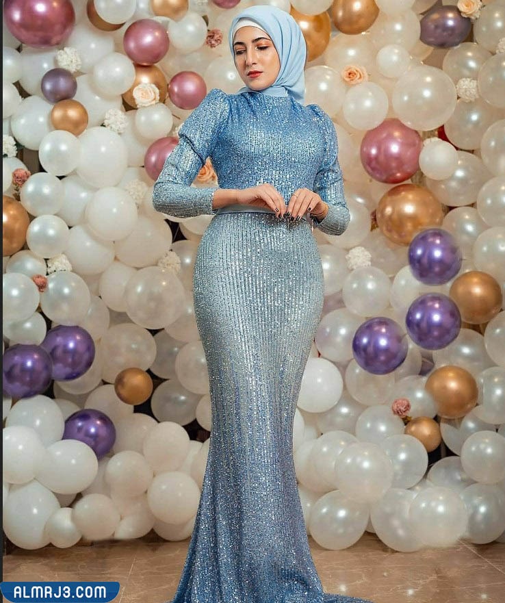 فساتين دانتيل سهره انستقرام