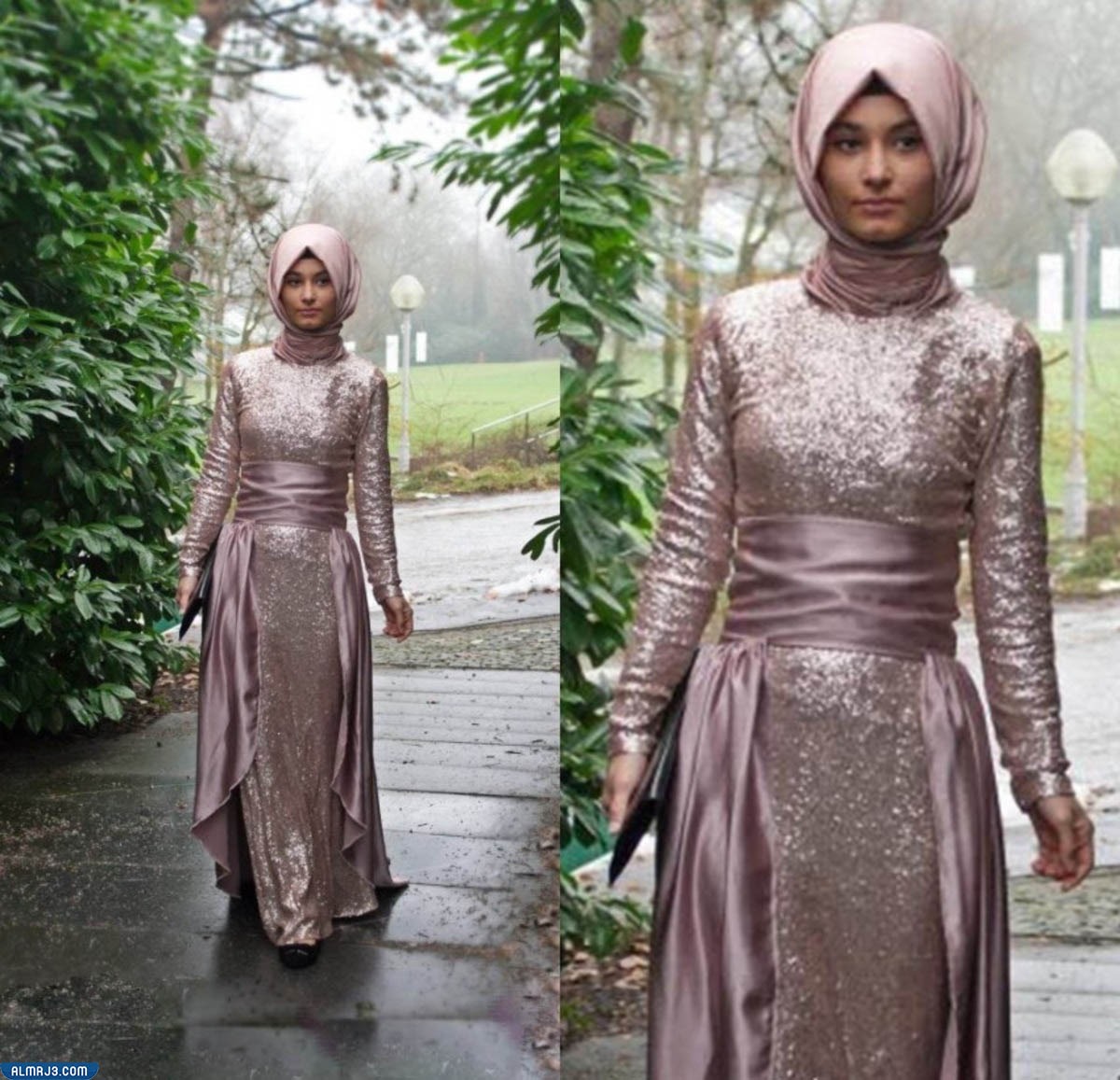 فساتين دانتيل سهره انستقرام