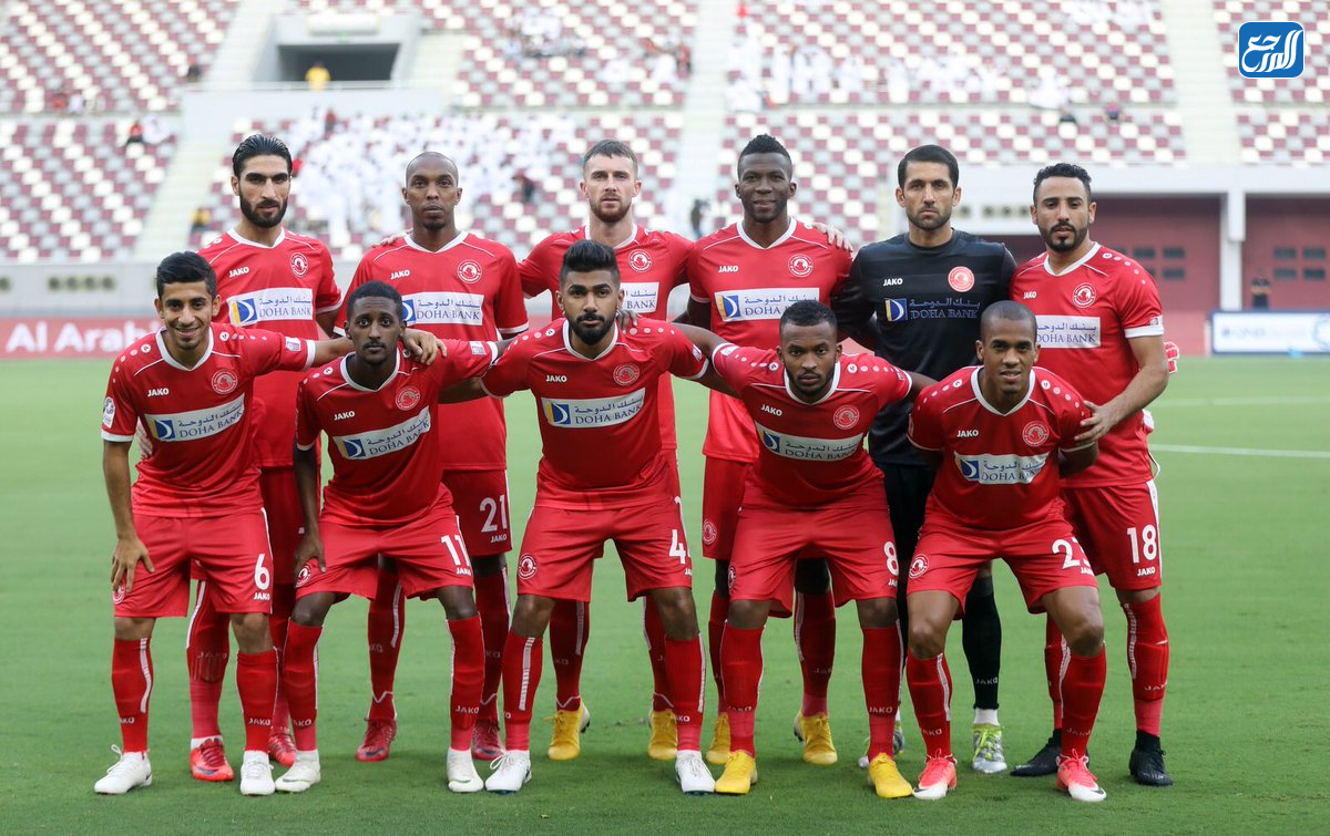 لاعبين نادي العربي القطري
