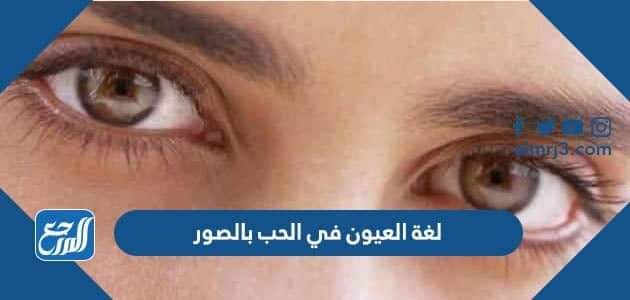 لغة العيون في الحب بالصور