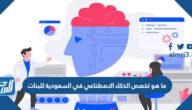 ما هو تخصص الذكاء الاصطناعي في السعودية للبنات