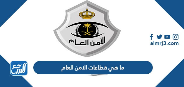 ما هي قطاعات الامن العام