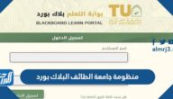 منظومة جامعة الطائف البلاك بورد