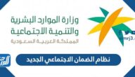 نظام الضمان الاجتماعي الجديد 1444