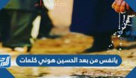 يانفس من بعد الحسين هوني كلمات