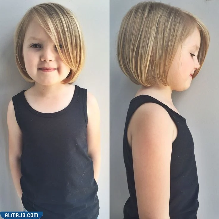 تسريحات شعر للاطفال سهلة للشعر القصير 2023