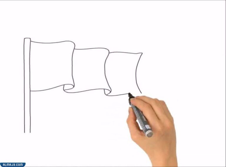 اليوم الوطني رسم بالرصاص