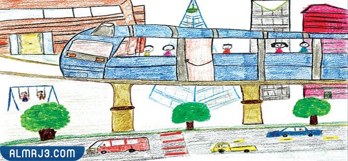 رسومات عن مدينة الرياض