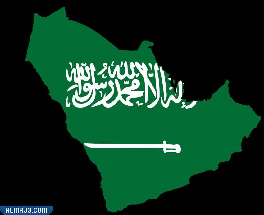 اليوم الوطني سكرابز خريطة السعودية png  