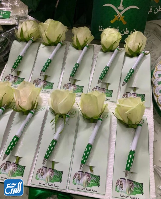 أفكار توزيعات ورد لليوم الوطني 92