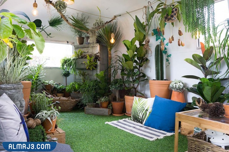 أفكار ديكورات حدائق منزلية صغيرة