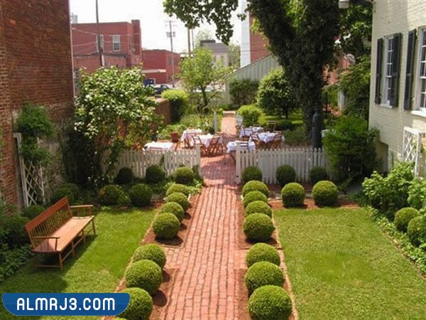 أفكار ديكورات حدائق منزلية صغيرة