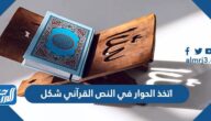 اتخذ الحوار في النص القرآني شكل