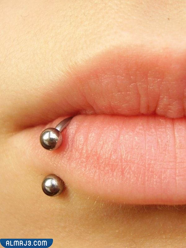 الأضرار الناتجة عن بيرسنج الشفايف