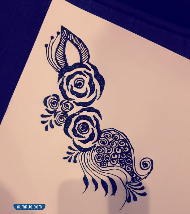 المناطق الحساسة رسومات حنة على الجسم للعروسة