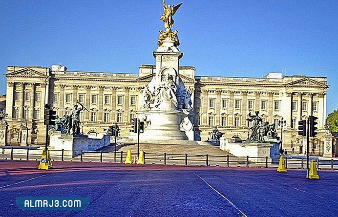 اين يقع قصر باكنجهام