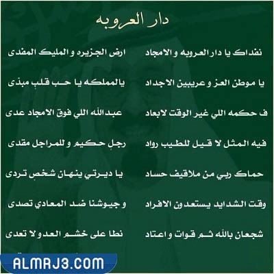 أجمل بيت شعر عن اليوم الوطني السعودي 92 بالصور