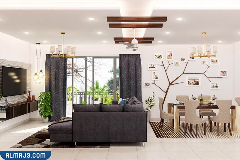 صور لترتيب غرفة الطعام مع الأنتريه