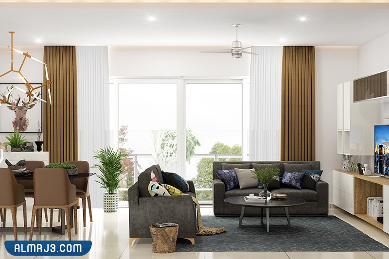 صور لترتيب غرفة الطعام مع الأنتريه