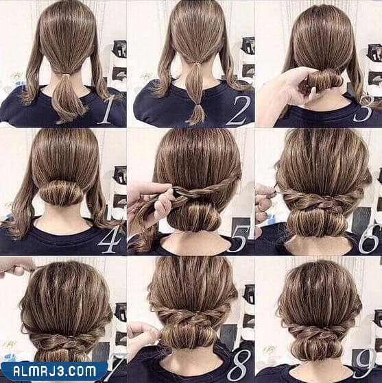 تسريحة الشعر الإغريقية للشعر الطويل