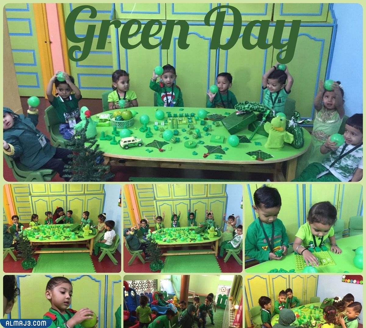 توزيعات ليوم التخضير بالصور