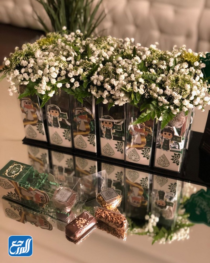 توزيعات ورد اليوم الوطني