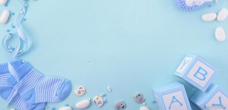 ثيمات مواليد أولاد جاهزة للطباعة