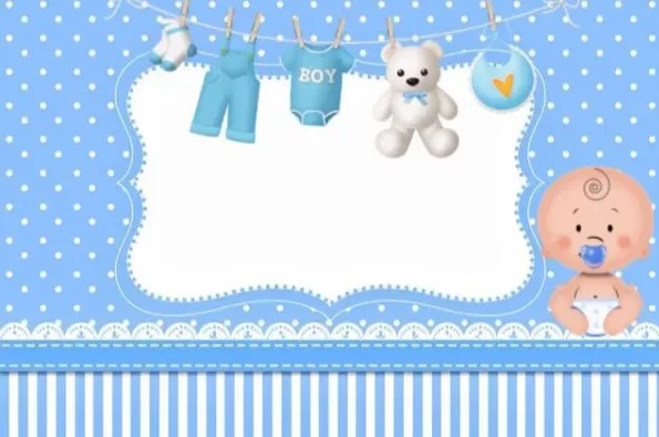 ثيمات مواليد أولاد جاهزة للطباعة