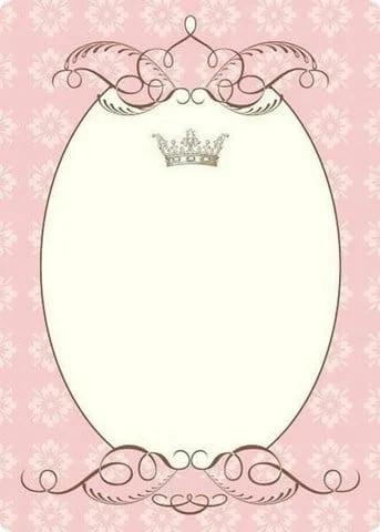 ثيمات مواليد بنات فارغة جاهزه للطباعه