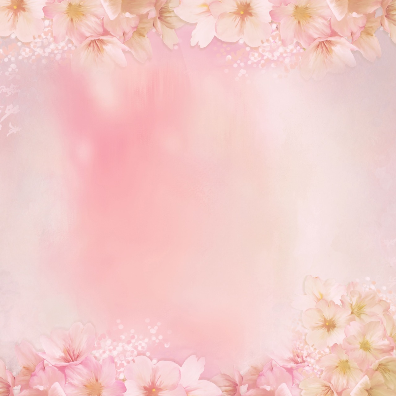 ثيمات مواليد بنات وردية