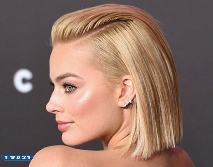 تسريحة جل باك للشعر القصير