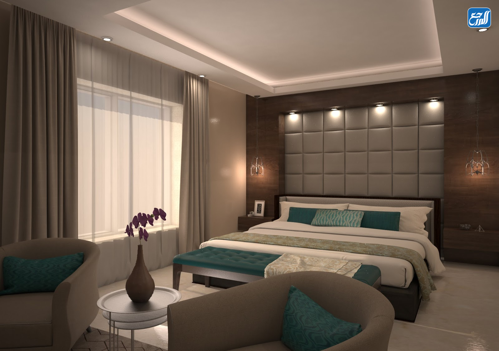 ديكورات جبس غرف نوم فخمه