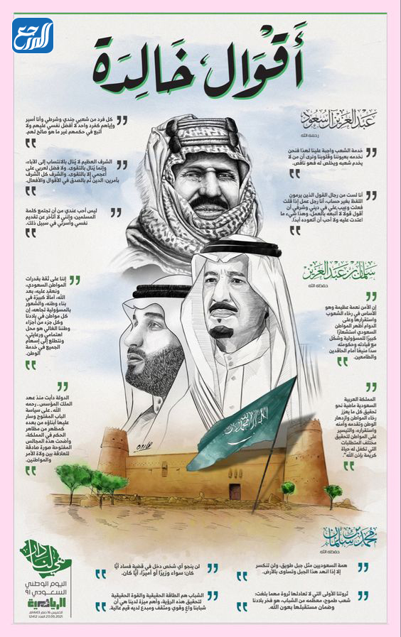 خلفيات اليوم الوطني 92 فخمه 1444 بجودة عالية