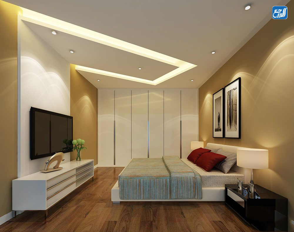 ديكورات جبس غرف نوم كلاسيكية بسيطة