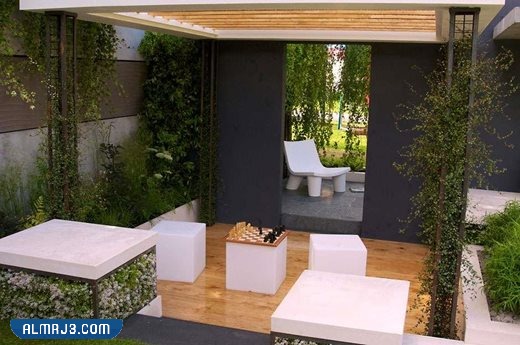 ديكورات حدائق منزلية بسيطة