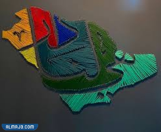 رسمه عن اليوم الوطني هي لنا دار