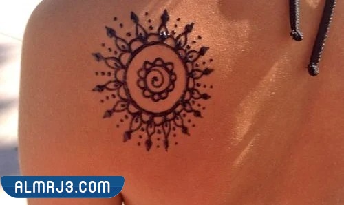 رسومات حنة على الجسم للعروسة الرقيقة