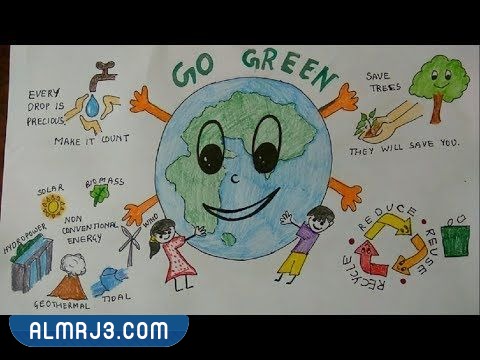 رسومات مميزة عن يوم التخضير