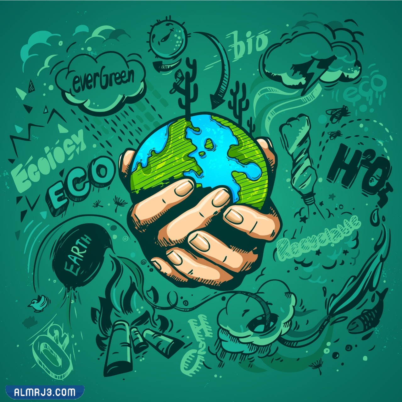 رسومات يوم التخضير