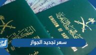 كم سعر تجديد الجواز السعودي