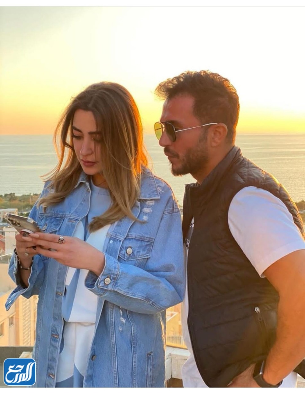 صور لمى شريف وجورج الراسي