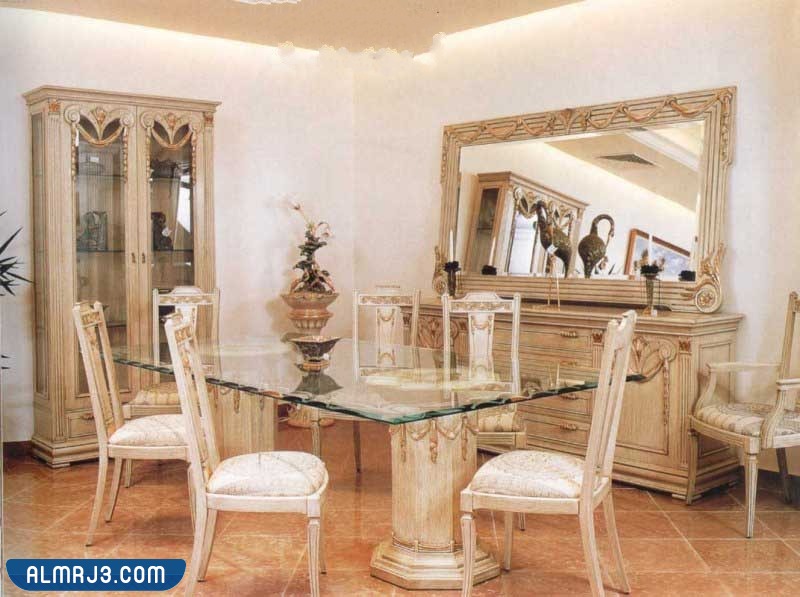 صور تصميمات غرف طعام كلاسيك