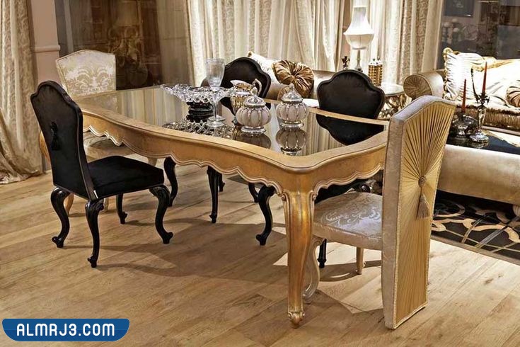 صور تصميمات غرف طعام كلاسيك