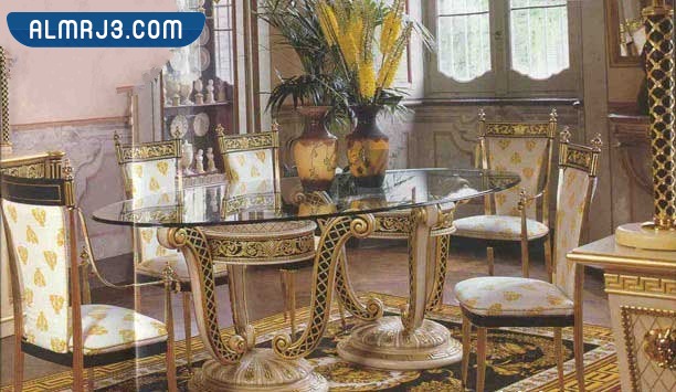 صور تصميمات غرف طعام كلاسيك