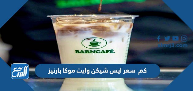 كم سعر ايس شيكن وايت موكا بارنيز