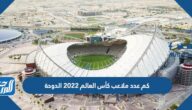 كم عدد ملاعب كأس العالم 2022 الدوحة